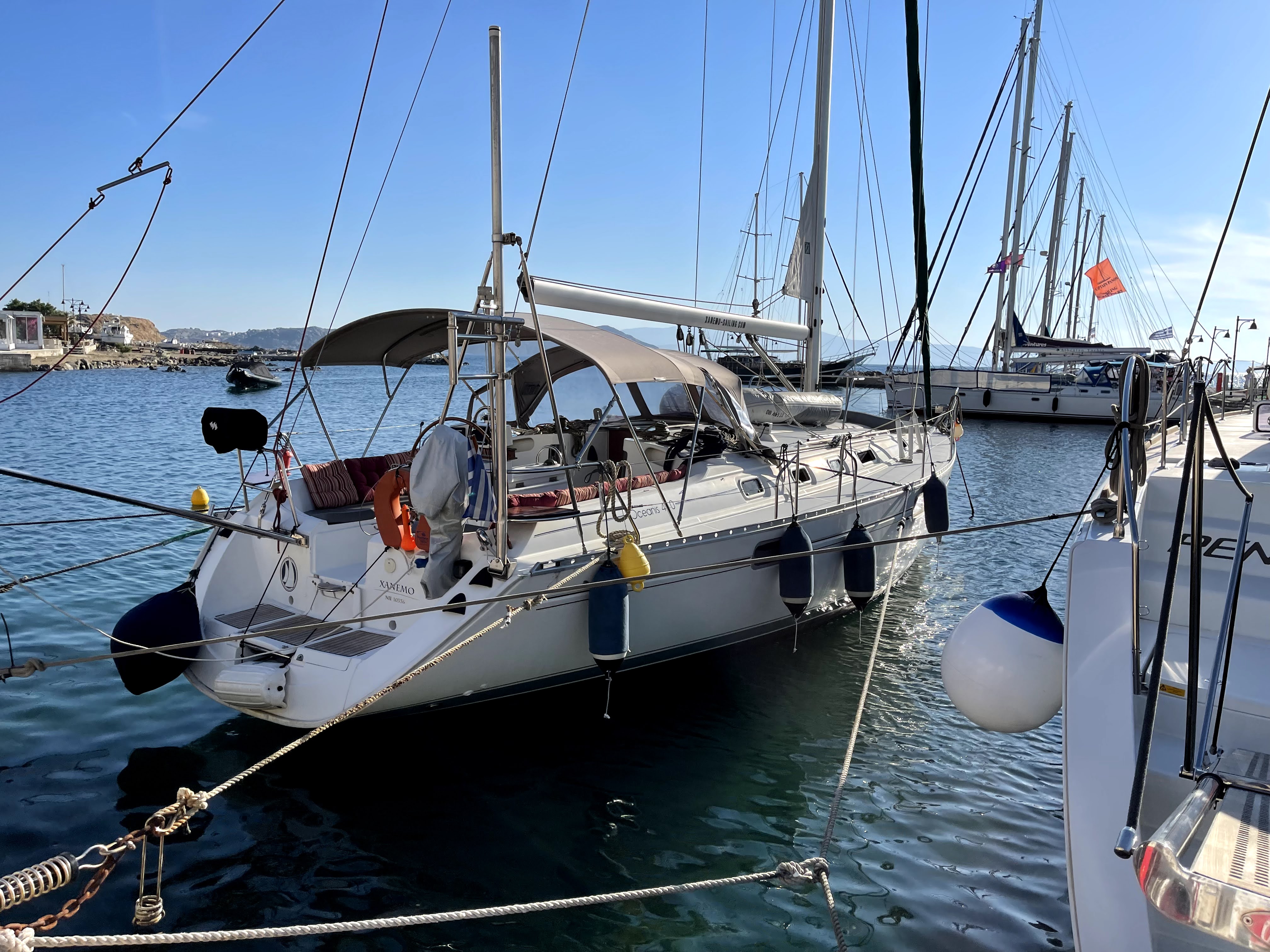 image of xanemo moored